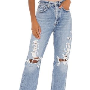 AGOLDE 90’s mid rise loose fit in Major